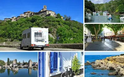 Voyagez en camping-car pour découvrir que visiter dans le Centre de la France : villages perchés, ports de plaisance, villes animées, et côtes rocheuses.