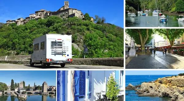 Voyagez en camping-car pour découvrir que visiter dans le Centre de la France : villages perchés, ports de plaisance, villes animées, et côtes rocheuses.