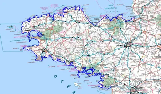 GR34 du Mont-Saint-Michel à Saint-Nazaire - quelle distance ?