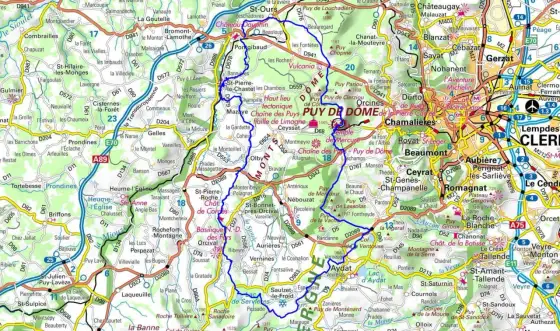 Randonnée dans la Chaîne des Puys - itinéraires, GR® 441 et conseils