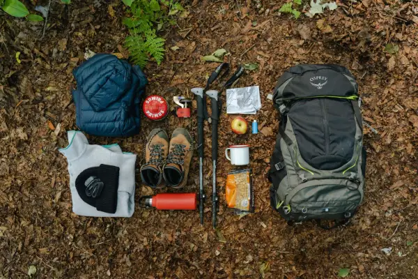 Vêtements chauds, chaussures, réchaud, gourde, bâtons de marche, carte, nourriture : voici des idées pour savoir que mettre dans un sac de survie.